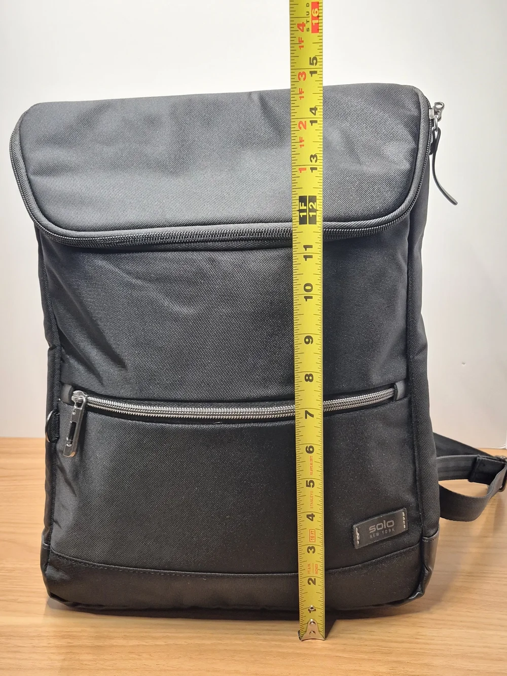 Solo Black Men's Backpack - Urban Commuter